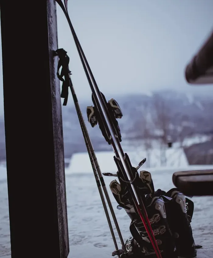 Ski holiday detail